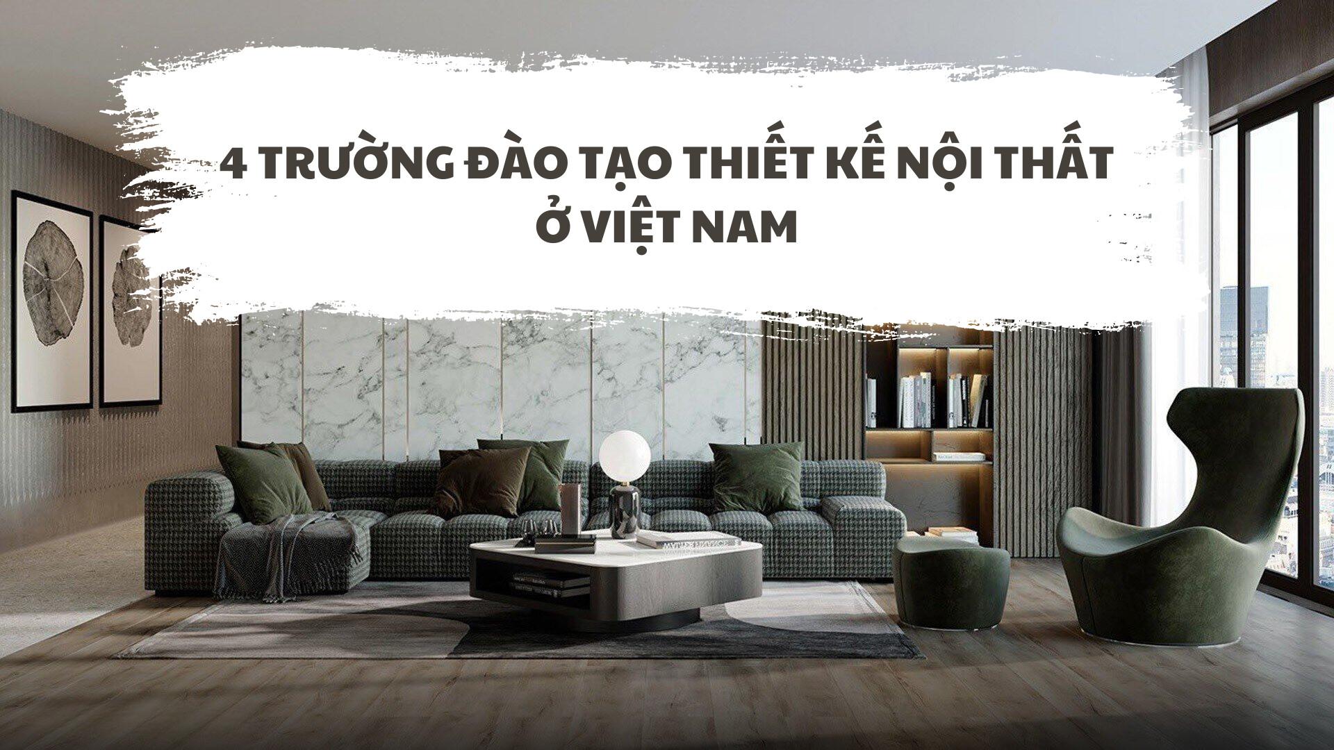 TRƯỜNG ĐÀO TẠO THIẾT KẾ NỘI THẤT nào tốt nhất hiện nay?