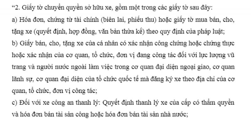 mẫu giấy mua bán xe máy