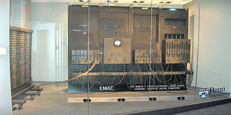 Máy tính điện tử đầu tiên trên thế giới ENIAC