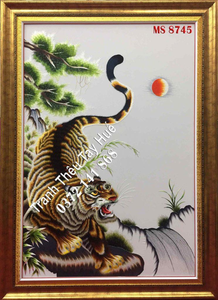 Đừng treo tranh thêu con hổ khi bạn chưa biết những điều này