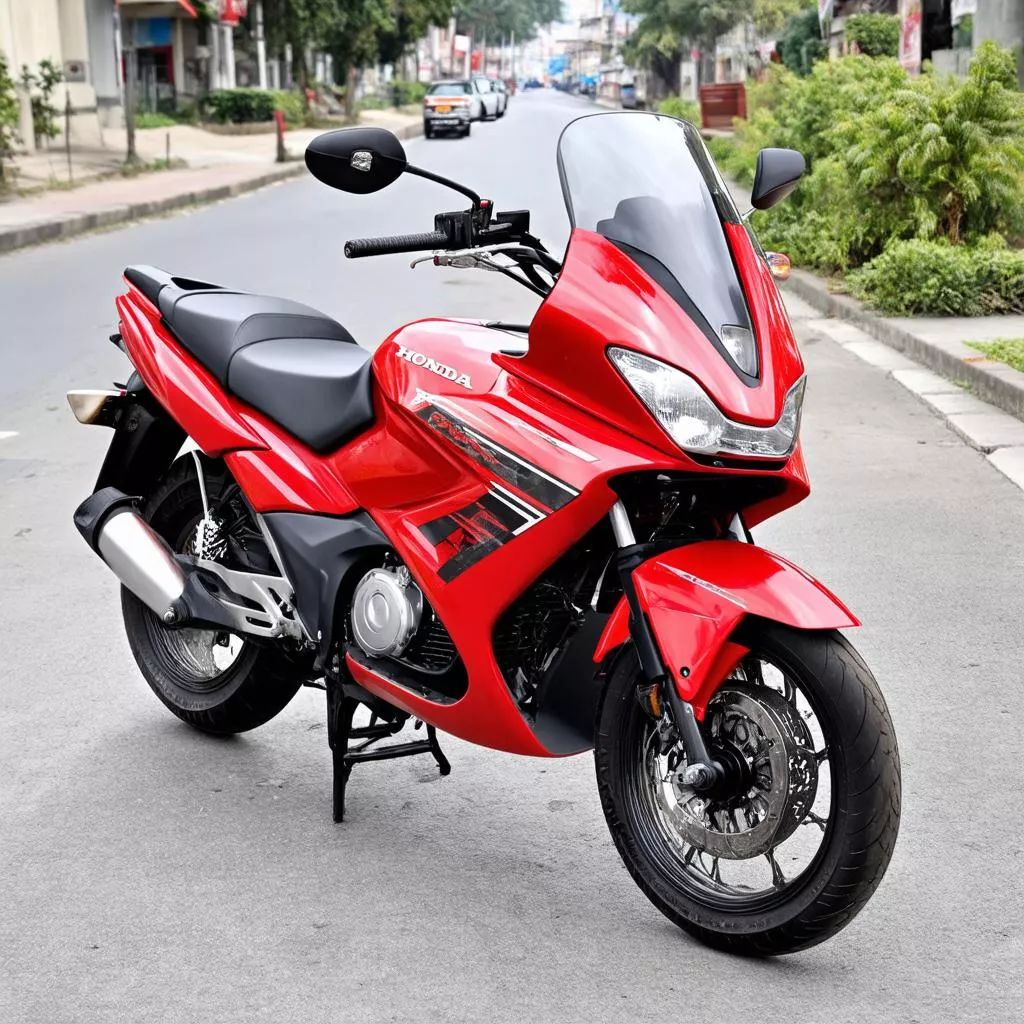 Honda Lead 2014 màu đỏ