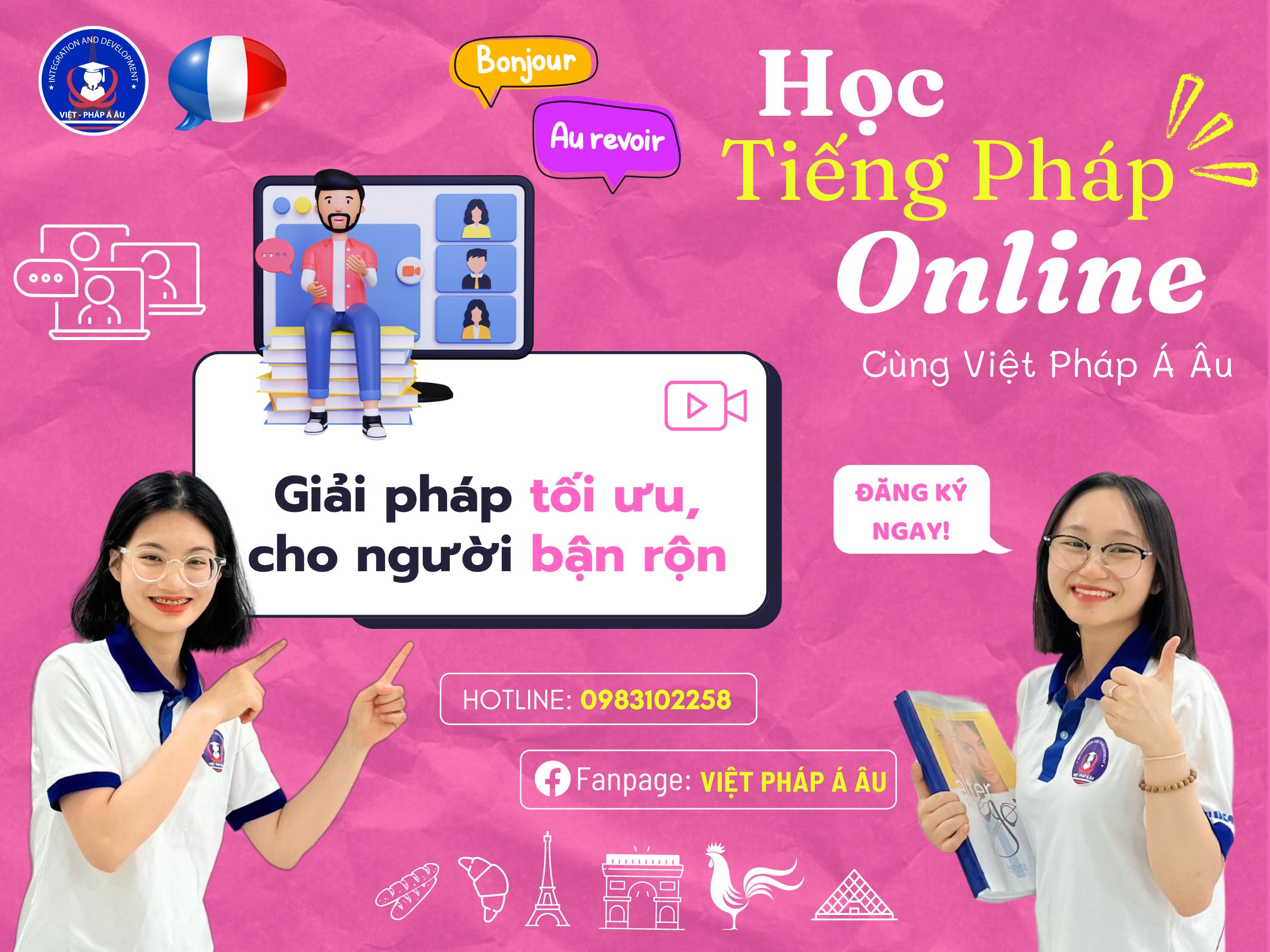 học tiếng pháp online vpaa