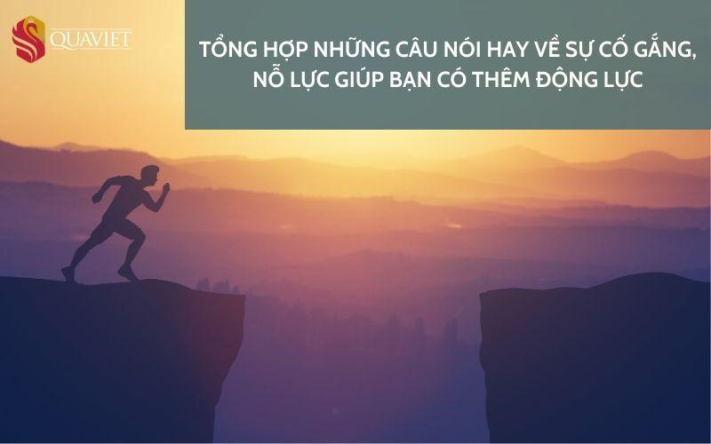 những câu nói hay về sự cố gắng