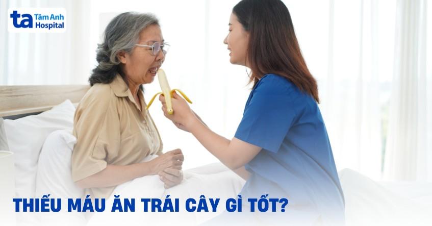 thiếu máu ăn trái cây gì tốt