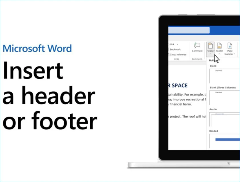 Cách Tạo Header  and Footer trong Word chỉ trong 10s