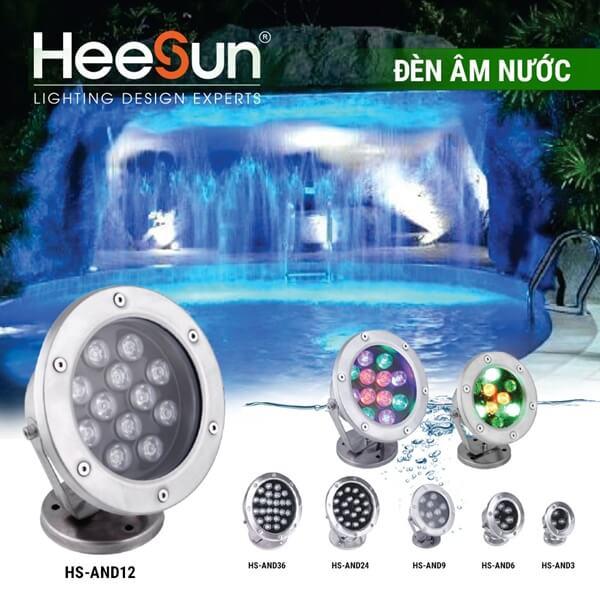 ĐÈN LED ÂM NƯỚC HẢI ĐĂNG 36W HS-AND36