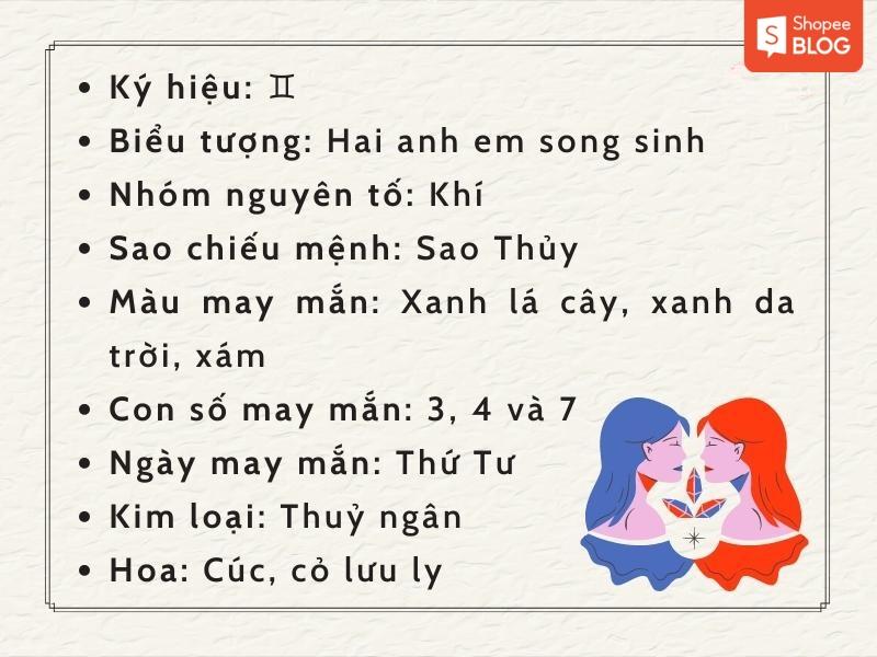 Song Tử hợp với cung nào nhất trong 12 cung hoàng đạo?